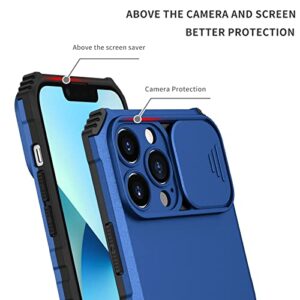 Back Cover Silicone Kickstand Case Compatible for infinix Smart 5,[3 Stand Ways] Vertical and Horizontal Stand Case,Full Body Hard Slim Protective Phone Case Lanyard Case (Color : Blue)