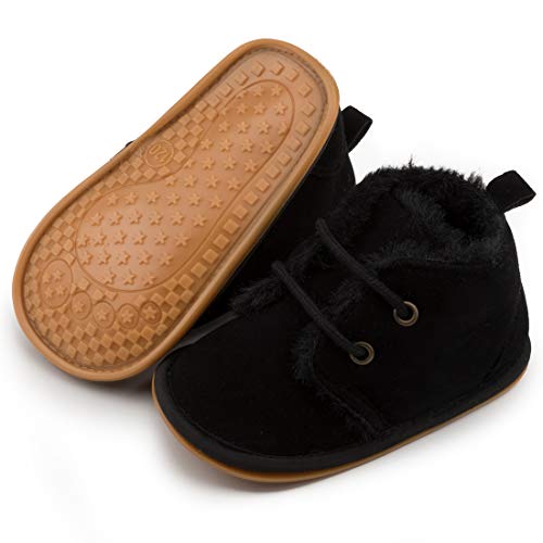 Babelvit Baby Boys Girls Loafers Oxford Shoes Lace Up Sneakers First Walking Shoes PU Leather Moccasins Soft Rubber Sole Boots Unisex Ankle Strap Infant Toddler Newborn Outdoor Sporty Crib Dress