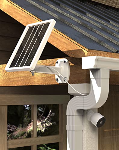 Solar Panel for Google Nest Camera, Camera Solar Panel Charger Work for Google Nest Cam(No Camera)