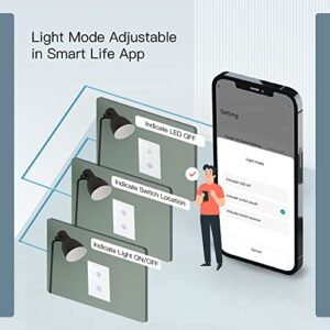 MOES Dual Dimmer Switch, Double Dimmer Switch for LED Lights, Full Range Dimming, WiFi Smart Light Switch Neutral Wire Required, Single Pole, 300W INC, 75W LED/CFL, Smart Life/Tuya APP Remote Control