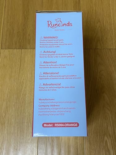 Runcinds Adjustable 4 Size Toddler Roller Skates for Girls, Kids Roller Skates for Beginners with Light up Wheels Indoor Outdoor