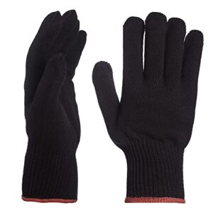basalt cotton working gloves cotton knit gloves light-duty string knit (6 pairs, medium)