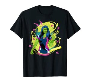 marvel she-hulk jennifer walters #she-hulk hashtag t-shirt