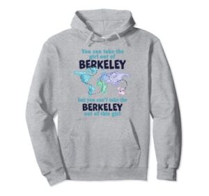 girl from berkeley california - women from berkeley pullover hoodie