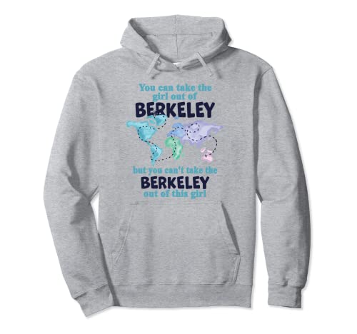 Girl From Berkeley California - Women from Berkeley Pullover Hoodie