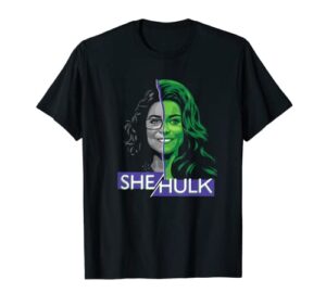 marvel studios she hulk jen walters split t-shirt
