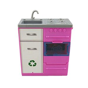 replacement part for barbie dreamhouse playset - fhy73 - replacement electronic stove-sink