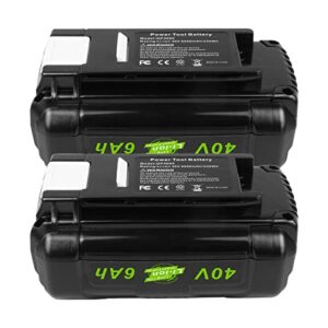 Fancy Buying 40V 6000mAh Replacement Battery for Ryobi Volt OP4050A OP4015 OP4026 OP40201 OP40261 OP4030 OP40301 OP4040 OP40401 OP4050 OP40501 OP40601(2 Pack)