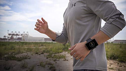 Sfit Smart Watch Sf100 Black Sport Fitness Monitor, Touch Screen Phone for Men/Women