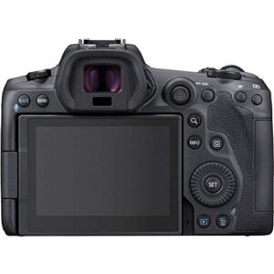 Canon EOS R5 Mirrorless Digital Camera with 24-105mm f/4L Lens (4147C013), 64GB Memory Card, Case, Corel Photo Software, 2 x LPE6 Battery, External Charger, Card Reader, LED Light + More (Renewed)