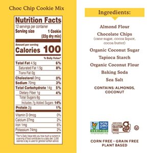 Simple Mills Almond Flour Baking Mix Variety Pack (Chocolate Muffin & Cake, Chocolate Chip Cookie, Brownie) - Gluten Free, Plant Based, (Pack of 3)