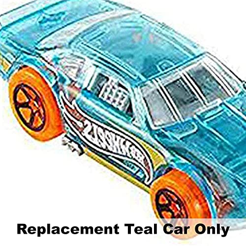 Replacement Part for Hot Wheels Mega Racer Track Builder ~ FTL69 - Replacement Teal Car