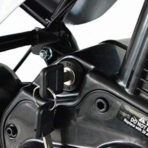 Burromax TT250, 250w 24v, 2 Speeds, 14 Mph, Up to 150lb Rider, Electric Mini Bike (Black)