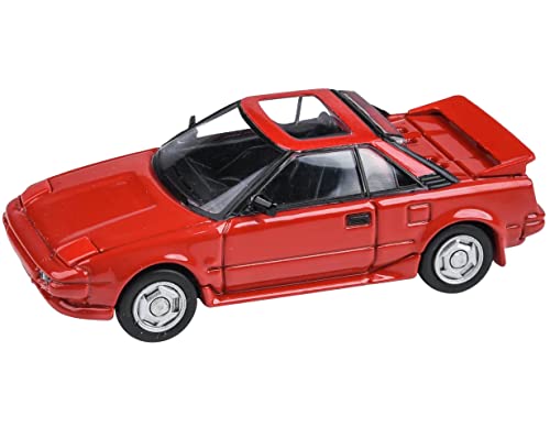 Toy Cars 1985 MR2 MK1 Super Red with Sunroof 1/64 Diecast Model Car by Paragon Models PA-55361