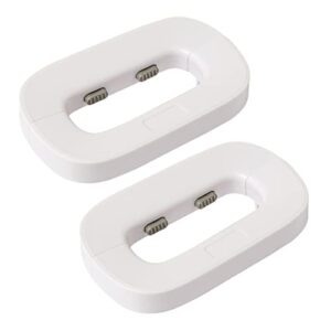 cnbeian child safety locks for refrigerator doors-2 pack-white