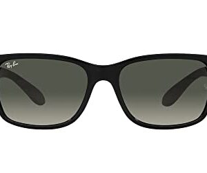 Ray-Ban RB4388 Square Sunglasses, Black/Grey Gradient, 55 mm