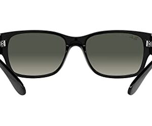 Ray-Ban RB4388 Square Sunglasses, Black/Grey Gradient, 55 mm