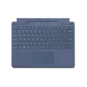 Microsoft Surface Pro Signature Keyboard with Slim Pen 2 Bundle, Sapphire Colour Keyboard