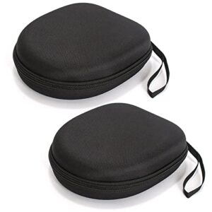 ginsco 2 pack headphone carrying case storage bag pouch