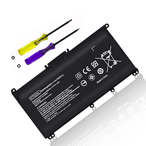 HTO3XL Laptop Replacement L11119-855 HT03XL Battery for HP Pavilion 14 15 17 15-CS 15-DA 15-DB Series 15-DA0012DX 14-CE0068ST 15-CS3073CL 15-CS3153CL 15-CS2064ST 15-DA0014DX Fits HT03041XL HSTNN-LB8M