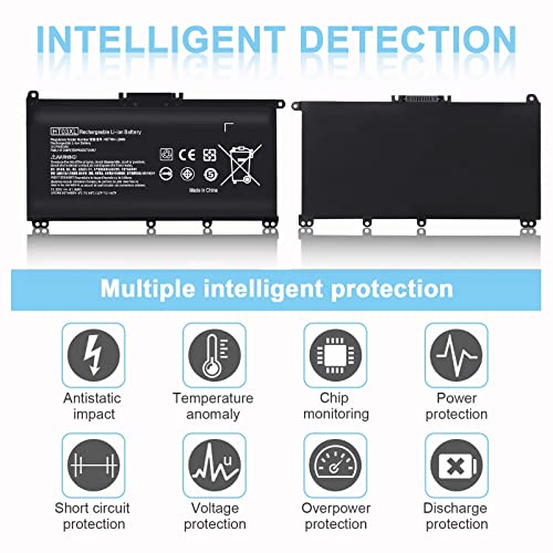 HTO3XL Laptop Replacement L11119-855 HT03XL Battery for HP Pavilion 14 15 17 15-CS 15-DA 15-DB Series 15-DA0012DX 14-CE0068ST 15-CS3073CL 15-CS3153CL 15-CS2064ST 15-DA0014DX Fits HT03041XL HSTNN-LB8M