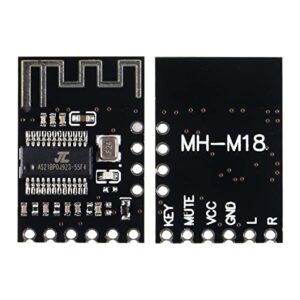 QCCAN MH-M18/M28/M38 MP3 Decoder Board Bluetooth 4.2 5.0 Audio Module MP3 Receiver Board Wireless Stereo Sound Module (M18)