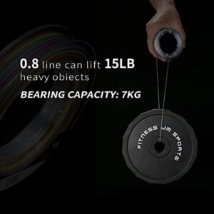 Seavey Braided Fishing Line - Abrasion Resistant - No Stretch - Super Strong -One Color One Meters - 8 Strand (25lb/0.2mm/109YDS(100m))