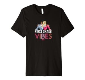 barbie - first grade vibes premium t-shirt