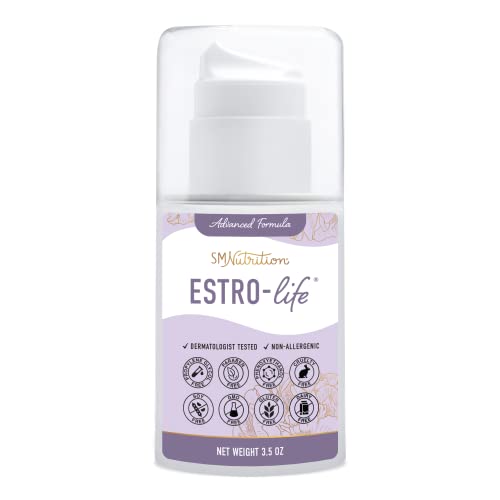 Estrogen Micronized Estriol Cream (84 Servings, 3.5oz Pump) 175mg of USP | For Balance At MidLife* | Dermatologist-Tested, Hypoallergenic, Soy-Free, Dairy-Free, Cruelty-Free | Advanced Formula