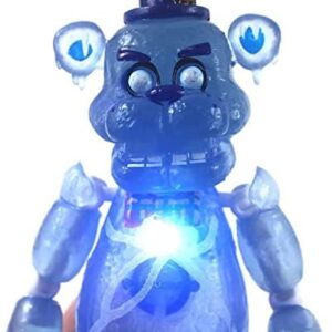 MOV Lightening Toy Security Breach Series Foxy Bonnie Fazbear PVC Action Figures Models Dolls Birthday Gift Toys for Kids (d)