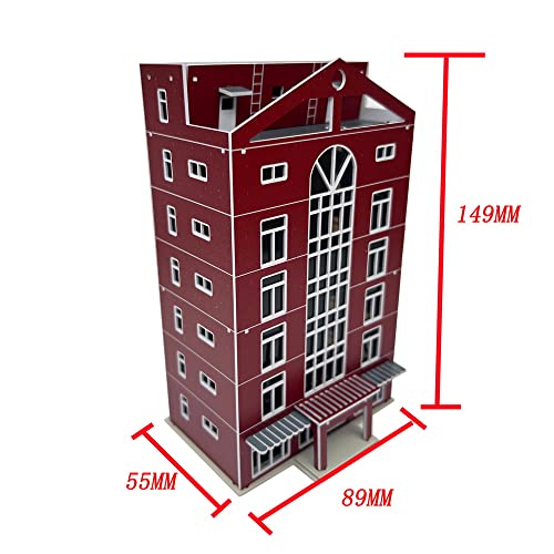 Outland Models Railway Scenery Modern Business Headquarter Office 1:160 N Scale