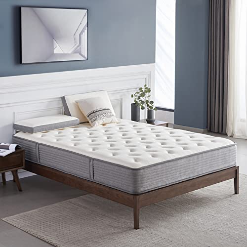 Twin XL Mattress,10" Memory Foam Hybrid Mattress with Pocket Spring,Medium-Firm Foam Mattress Tight Top Mattress Sleep Motion Isolation, Supportive & Pressure Relief,Mattress-in-a-Box by DIGLANT