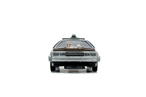 Jada Toys Back to The Future Part III 1:32 Time Machine Die-cast Car, Toys for Kids and Adults