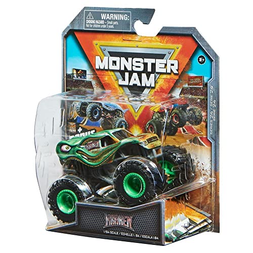 Monster Jam Series 24 Kraken 1:64 Scale Truck with Bonus Regalo