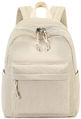 BTOOP Mini Backpack Womens Girls Corduroy Small Backpacks Purse Little Bookbag for Teens Adult Casual School Travel Daypack