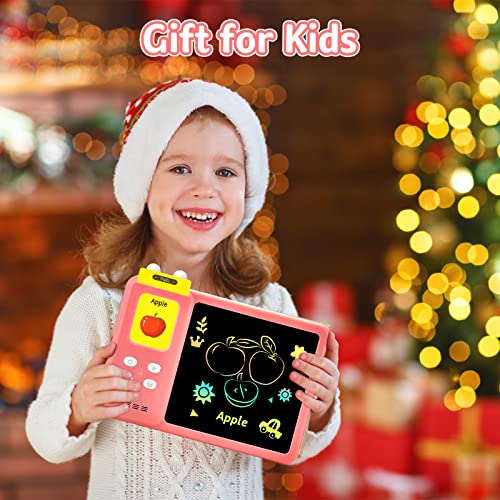 Learning Toys Gifts for Toddlers Girls 3 4 5 6 Year Olds, Talking Flash Cards Writing Tablet 222 Sight Words, Speech Therapy Sensory Autism Toys Educational LCD Drawing Doodle Board