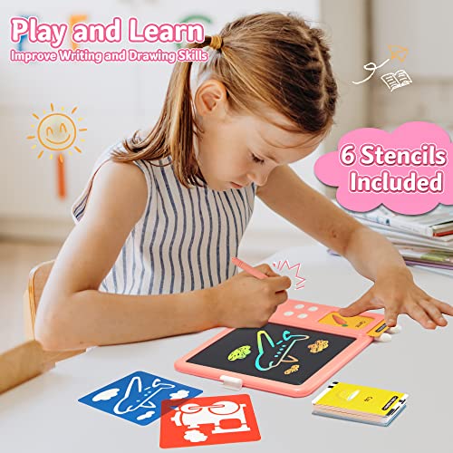 Learning Toys Gifts for Toddlers Girls 3 4 5 6 Year Olds, Talking Flash Cards Writing Tablet 222 Sight Words, Speech Therapy Sensory Autism Toys Educational LCD Drawing Doodle Board