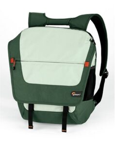 lowepro backpack factor laptop bag - fits most 15.4" laptops - parsley/green tea