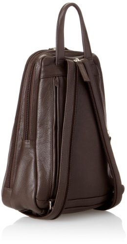 Derek Alexander Small Backpack Sling, Brown, One Size
