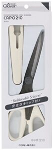 clover capo210 stainless steel scissors, white