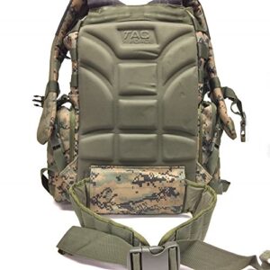 TAC Force WebTac Utility Backpack, Digital Woodland