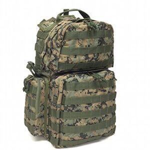 TAC Force WebTac Utility Backpack, Digital Woodland