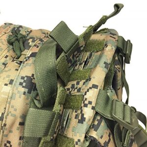 TAC Force WebTac Utility Backpack, Digital Woodland