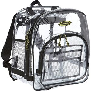 varsity high school or college-clear backpack