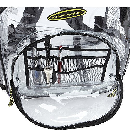 Varsity High School or College-Clear Backpack