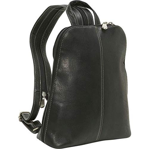 Le Donne Leather U-Zip Bag - Women's Designer Leather Sling/Backpack - Versatile Bag With Adjustable & Convertible Strap - Multipurpose Casual Travel Bag