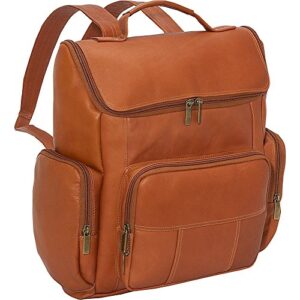 david king & co. multi pocket backpack, tan, one size