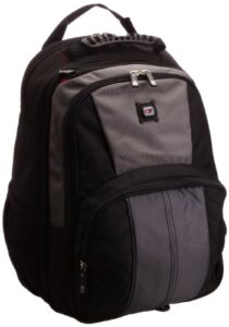 gino ferrari laptop bag, black/grey, one size