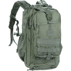 red rock outdoor gear summit backpack (olive drab)