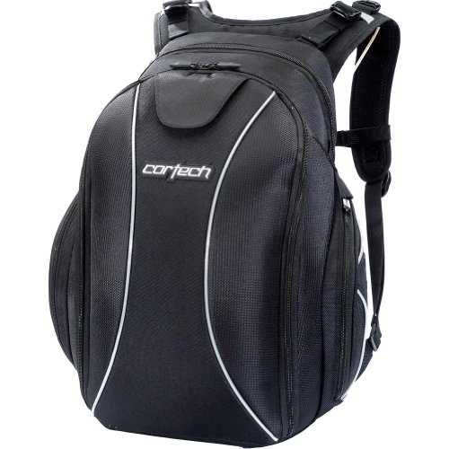 Cortech Super 2.0 Outdoor Backpack - Black / 14”W x 9.5”L x 1.5”D